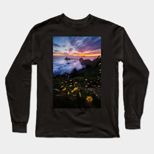 Flowers at Sunset Long Sleeve T-Shirt